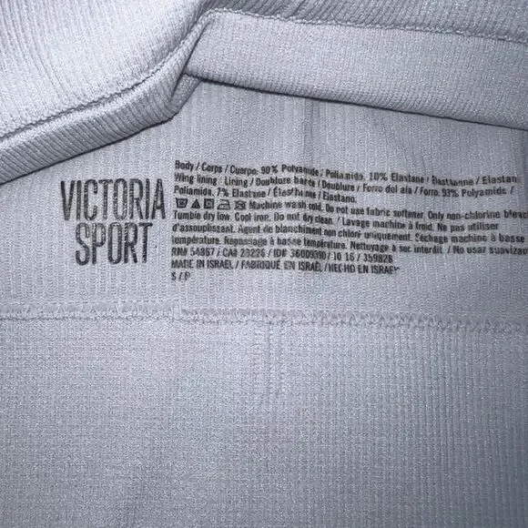 Women's Victoria's Secret Gray Sports Bra Size S - Picture 3 of 3